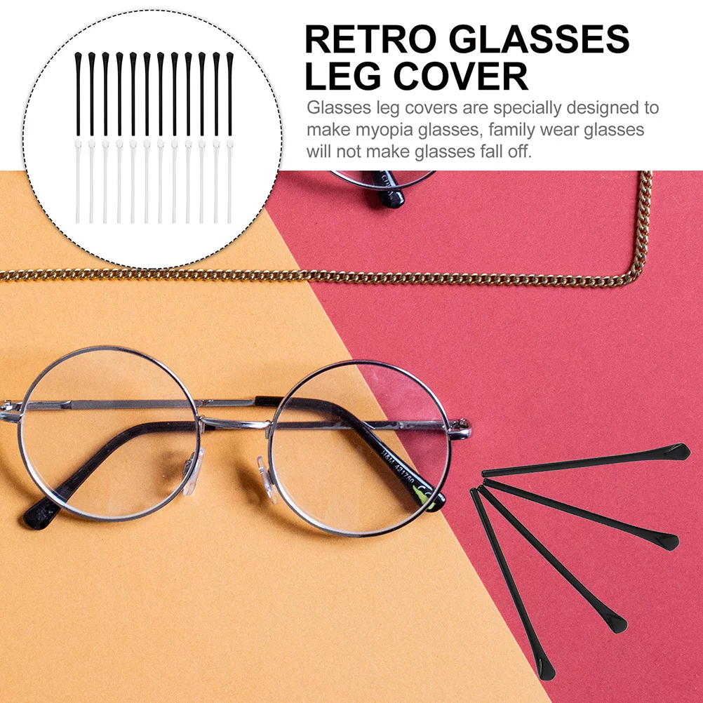 نصائح معبد النظارات المضادة للانزلاق سيليكون النظارات نهاية نصائح للنظارات الساق يغطي الأذن الجوارب نظارات لوازم التبعي #1