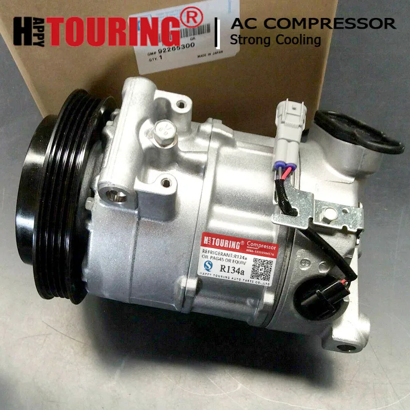 For 2006-2009 HOLDEN COMMODORE VE HSV V8 R8 GTS SS AC AIR CONDITIONER COMPRESSOR 447190-5700 92157796 92236235 92265300 NEW