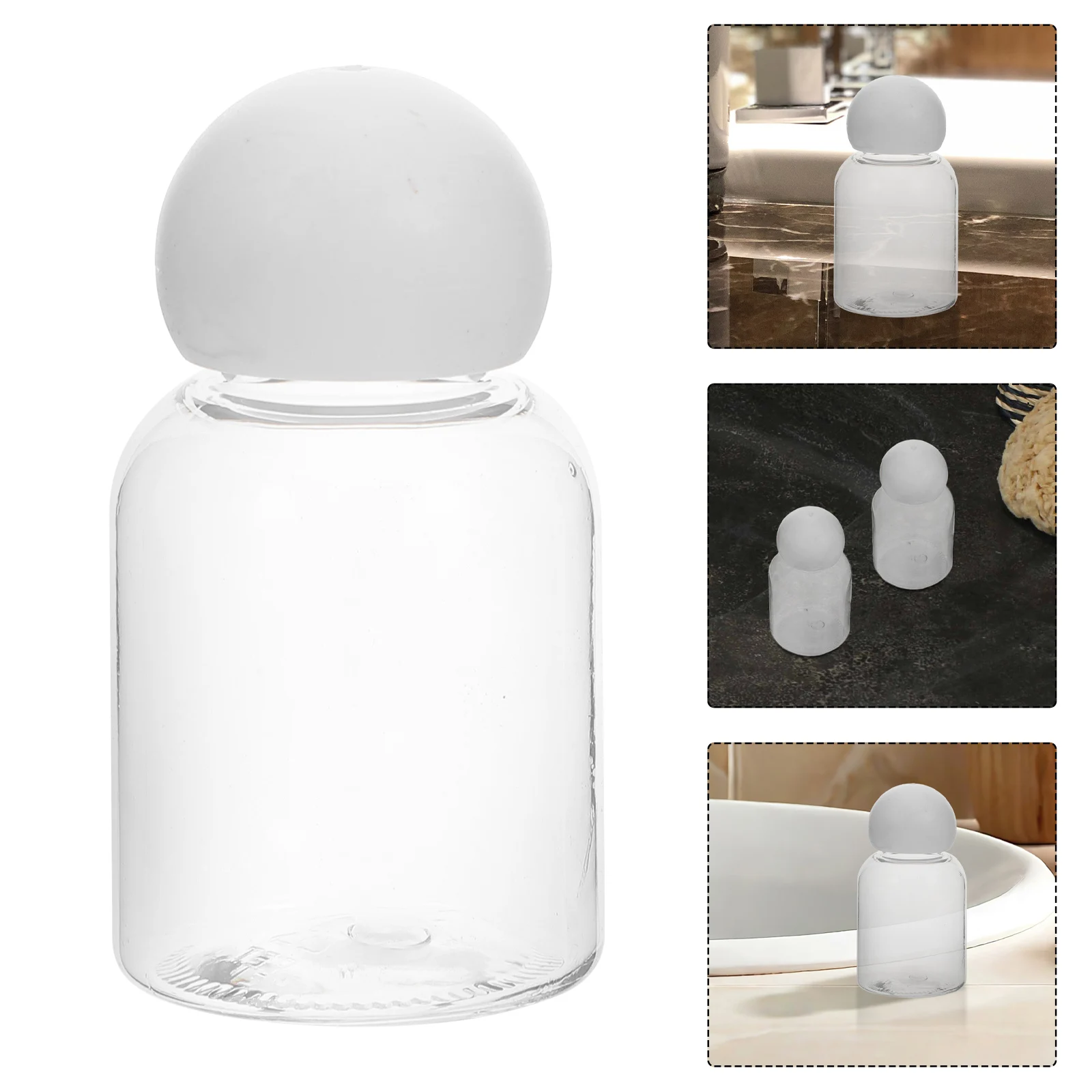 

20 Pcs Liquid Distribution Bottle Travel Containers for Liquids Clear Canisters Cosmetics Moisturizer Portable