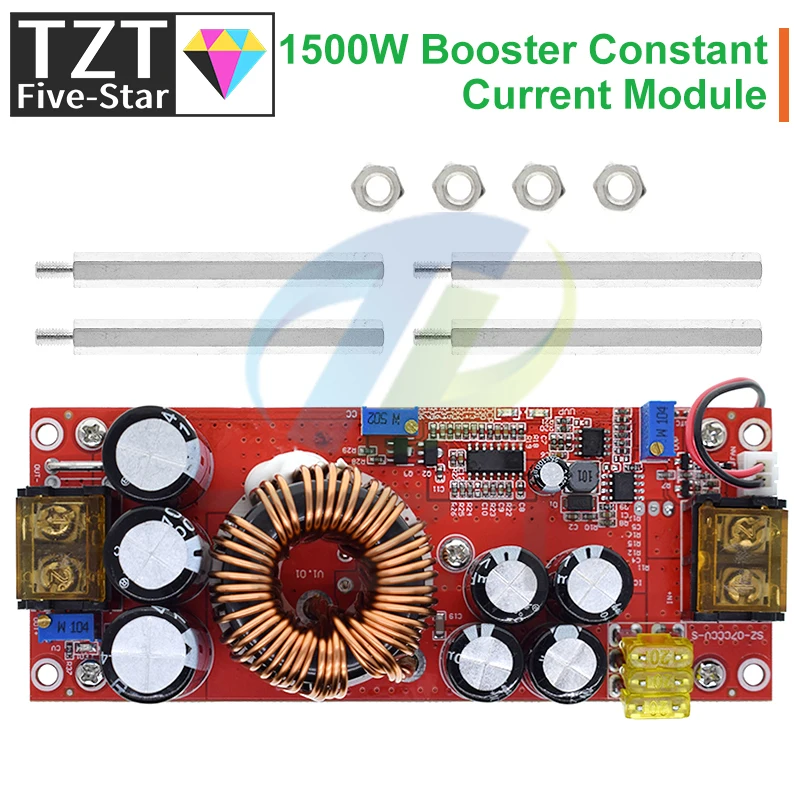 Imagem -04 - Voltagem Step up Converter Boost cc Módulo de Alimentação cv Módulo de Corrente Constante Dc-dc 1060v a 12-97v 30a 1500w