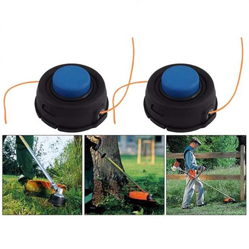 Imagem -03 - Lawn Mower Head com Line Garden Tools Trimmer Line para Cortadores de Grama Husqvarna T35