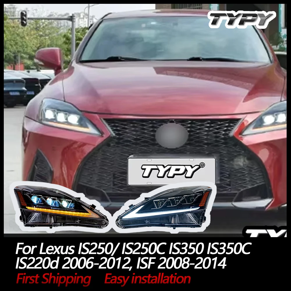 

Автомобильные аксессуары, светодиодные проекторные фары для Lexus IS250/IS250C IS350 IS350C IS220d 2006-2012, ISF 2008-2014, указатель поворота