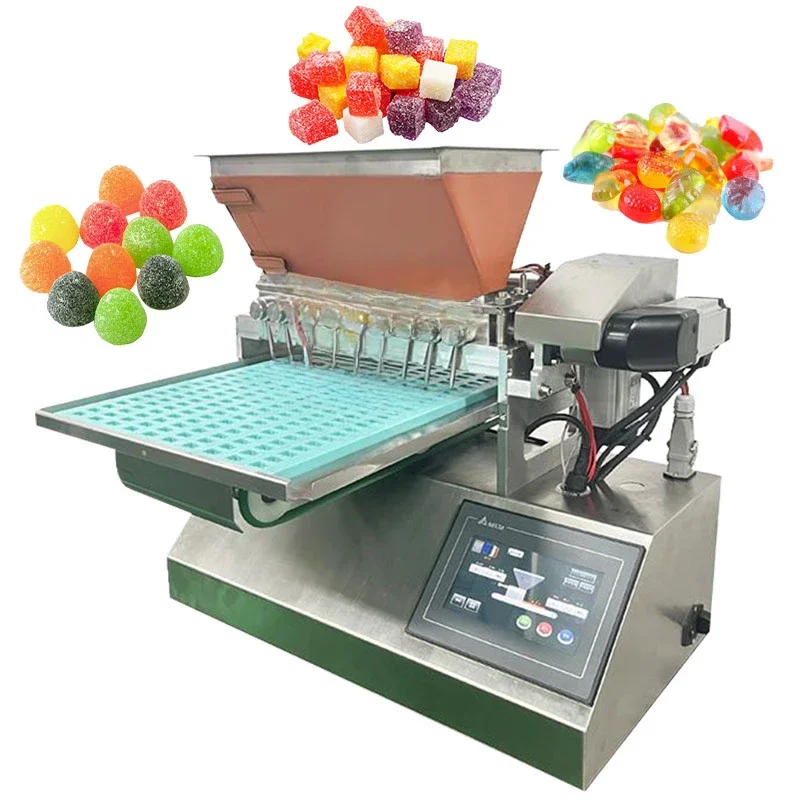 ^Or Chocolate Lollipop Small Jelly Depositor Desktop Gummy Bear Hard Candy Make Machine&*