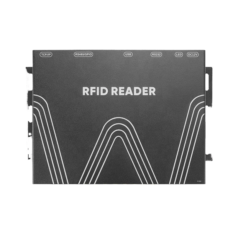 WYUAN UHF RFID 4/8 puertos SMA lector fijo dividido escritor 860-960MHz lectores de tarjetas de Control de acceso para supermercado no tripulado