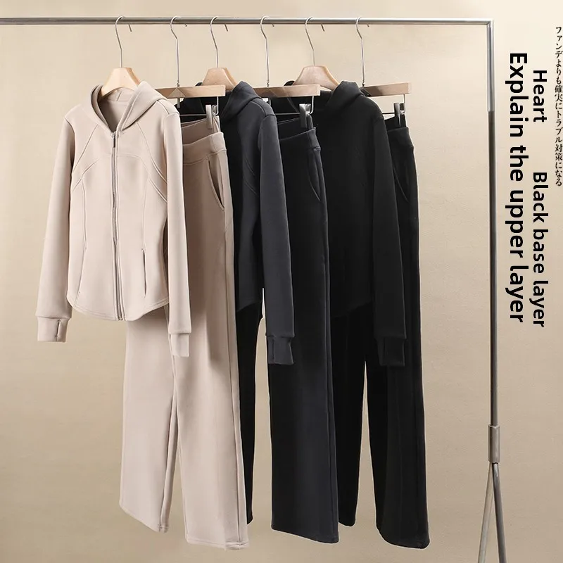 lu-series-thiened-fce-windproof-hooded-sweatirt-pants-yoga-sports-suit-close-fitting-long-sve-zipper-closure-set