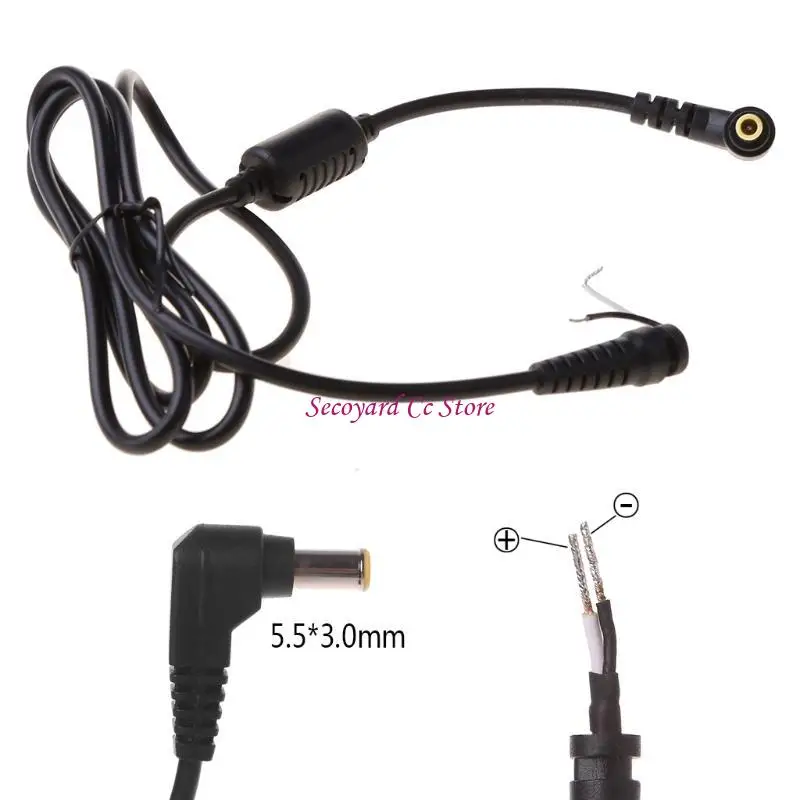 N3UC Cavo servizio pesante per NP-RV408 Laptop 5,5x3,0 mm Plug maschile L a forma L