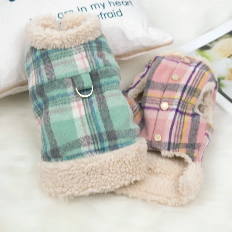 Abrigo de invierno para perro, chaqueta, chaleco, traje para gato, Chihuahua, Yorkshire, ropa para cachorro, Pomerania, caniche, Bichon, Schnauzer