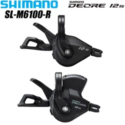 SHIMANO DEORE M6100 12s SL M6100 Right Shifter 12 Speed 12V RAPIDFIRE PLUS Shifting Lever Clamp Band MTB Bike Accessories