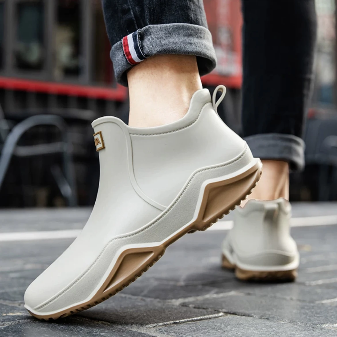 Unisex Ankle Short Rain Boots  - огляд і ціна Waterproof Winter Boot