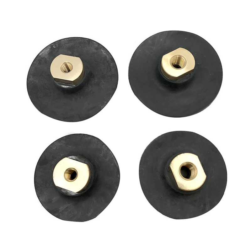 Rubber Backing Pad Polishing Grinding Disc Holder For Angle Grinder Abrasive Self-Adhesive Grinding Backing Pad