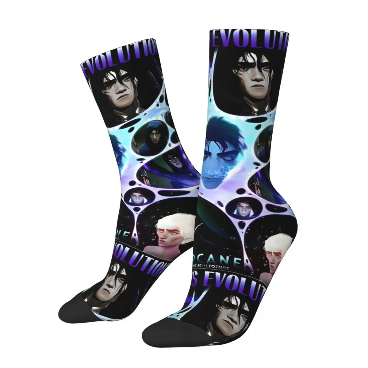 VIKTOR Arcane Anime Socks Winter Stockings Funny Couple Breathable Socks Custom Climbing Anti Skid Socks