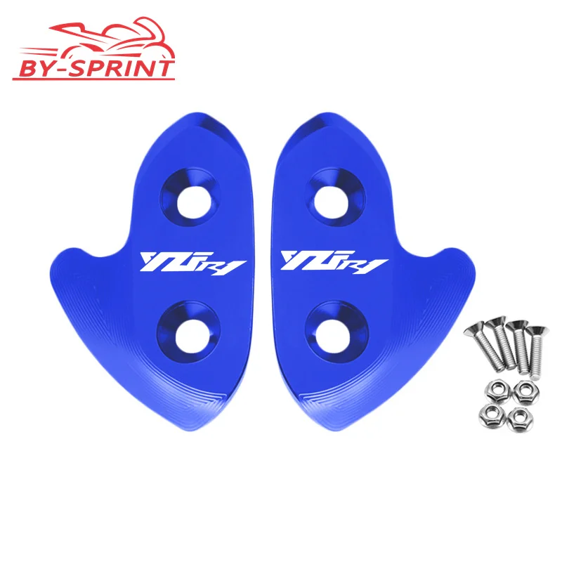 NEW Accessories For YZFR1 R1 2015 2016 2017 Motorcycle CNC Windscreen Mirror Cap Driven Eliminators Mirror Hole Cover r1