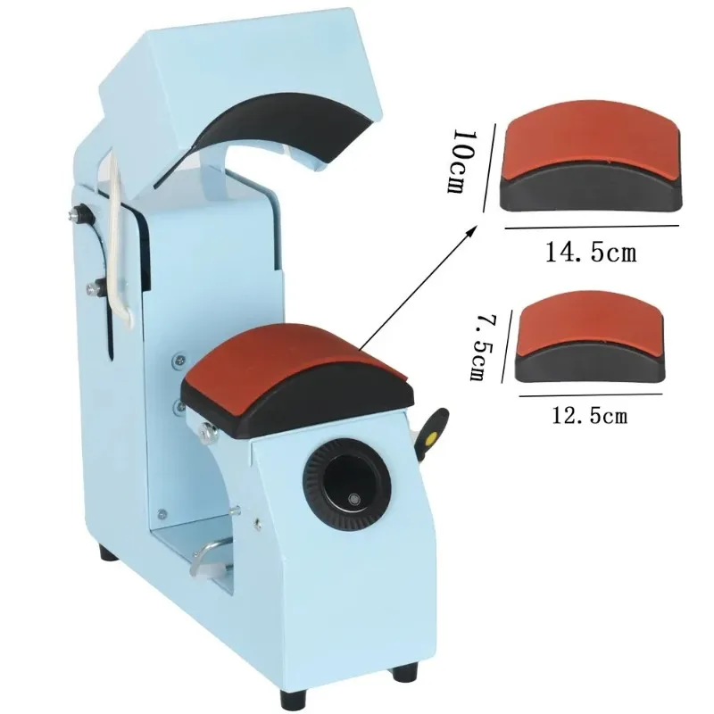 Electric Cap Press Machine With Two Sizes Hat Press Pads for Custom Adult/Kid Hat Label Printing