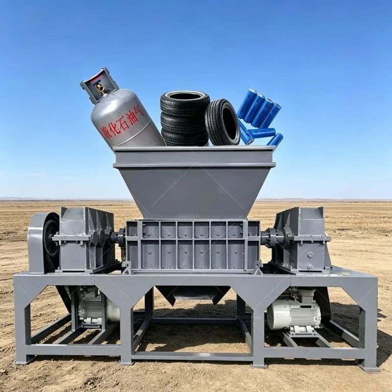 Tire Shredding Production Line Integrated Rubber Granule Making Plant Industrial Tyre Recycling Equipment Customized Layout