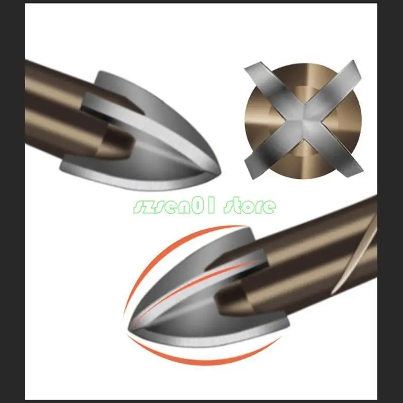 G32A Multifunctional Alloy Drill Bit With Rust Resistant Surfaces Coating for Various Power Tool Home Repair Construction Use