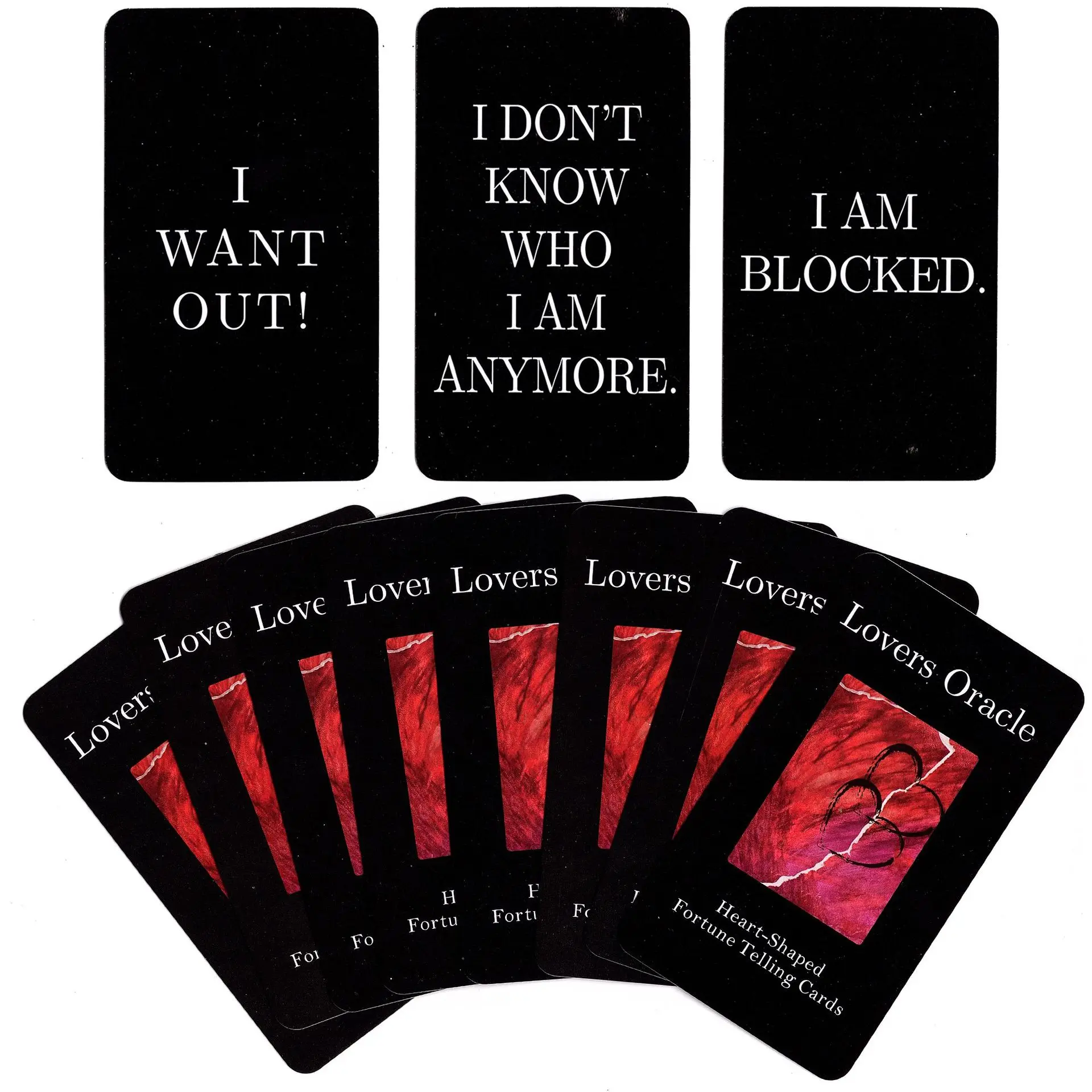 12x7cm Lovers Oracle cards High Quality Tarot Cards Dnd Deck Box board games