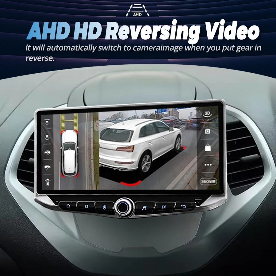 10.88 بوصة شاشة أندرويد لفورد فيجو كا 2015 2016 2017 2018 راديو السيارة فيديو الوسائط المتعددة مشغل ديفيدي الملاحة وحدة رئيس ستيريو