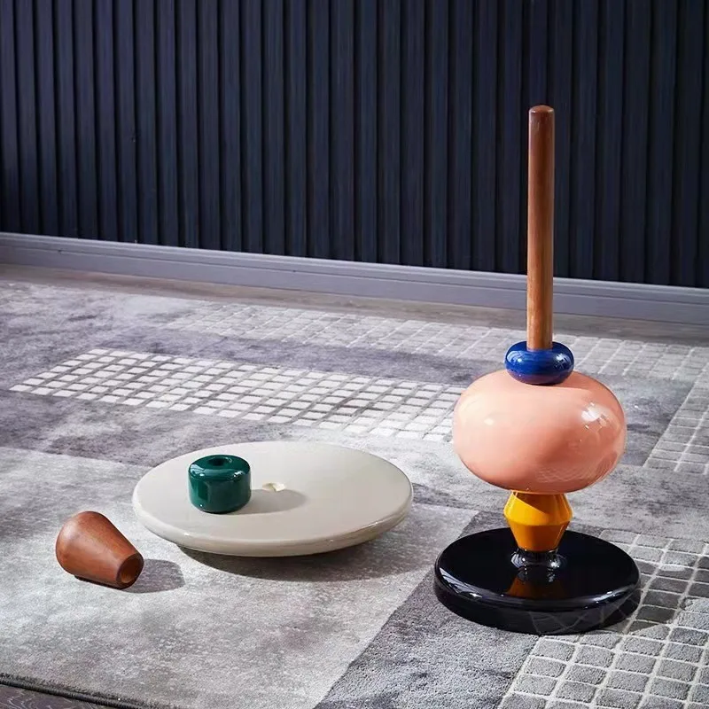 MOMO Danish Designer Models Sugarplum Creative Side Table Scandinavian Small Coffee Table Nightstand Personalized Round Table