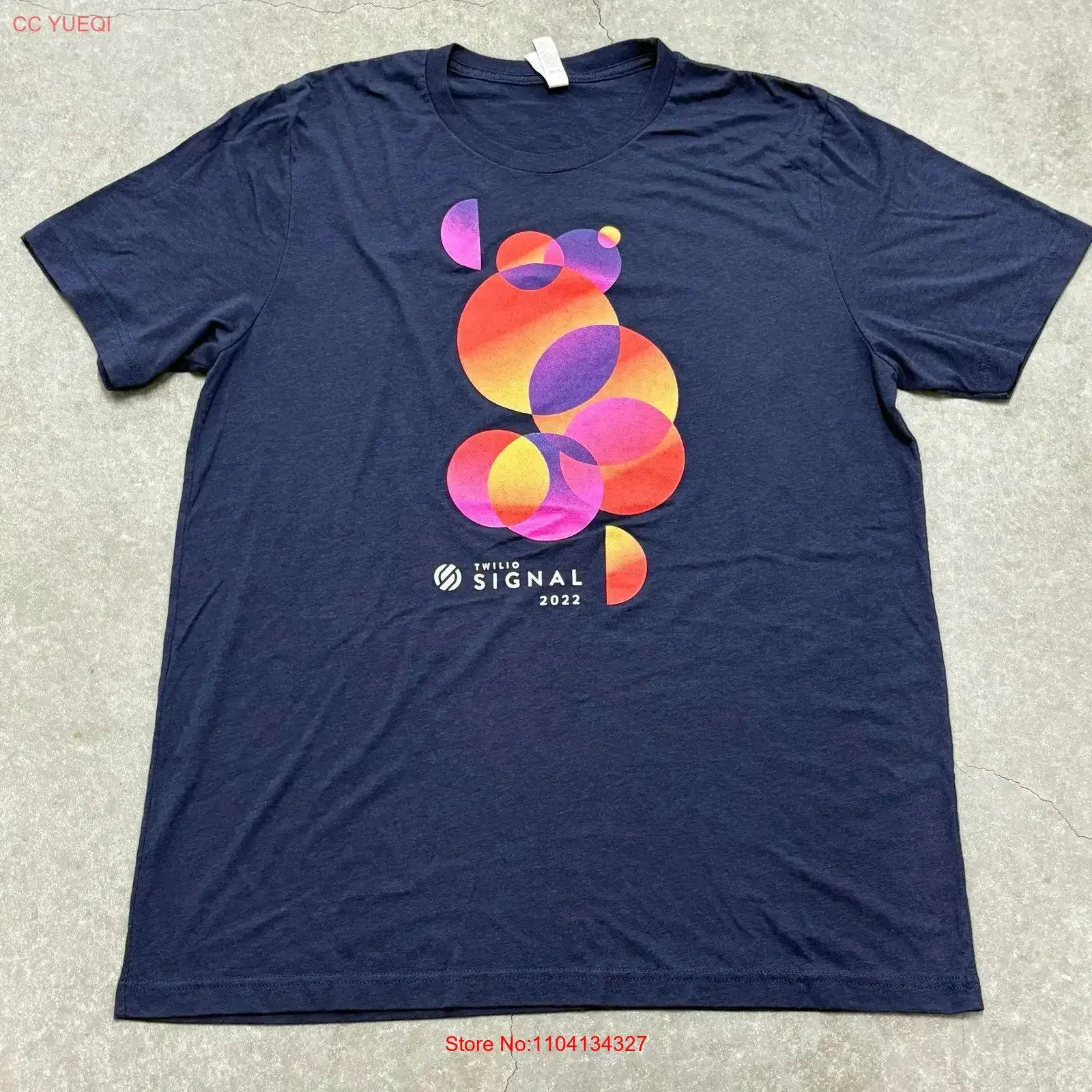 Bella Canvas TWILIO Signal Logo T Shirt vintage Washed Comfortable homme Breathable streetwear Soft Stretched Stylish Slightly