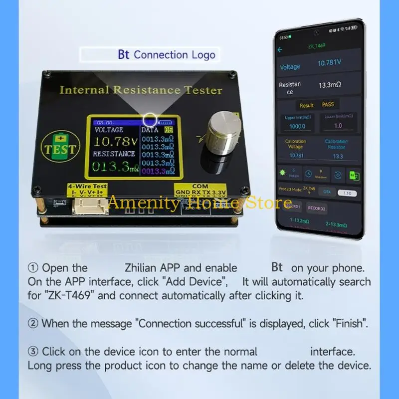 F26C Internal Resistance Meter with Remote Viewing for Service Work
