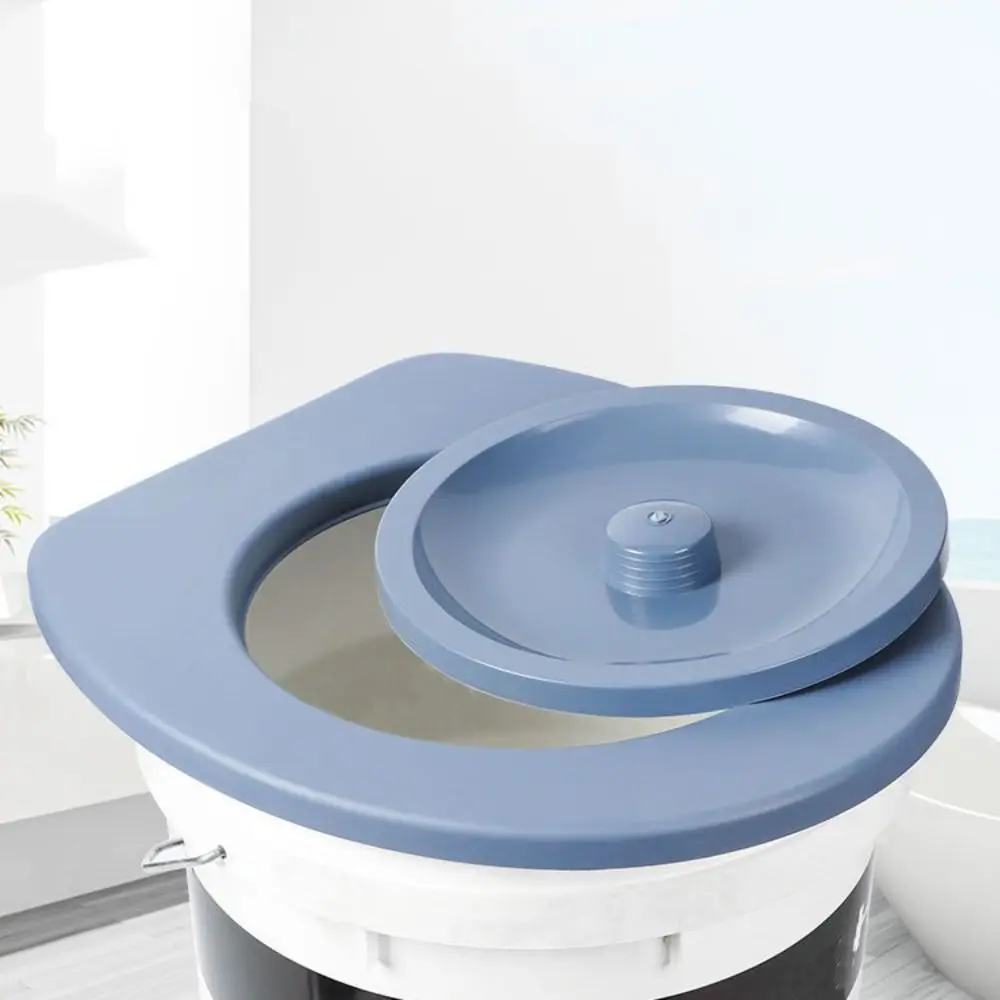 Durable Plastic Toilet Seat Lid Potty Seat Removable Movable Toilet Lid Camping Bucket Seats Home Outdoor Accessory