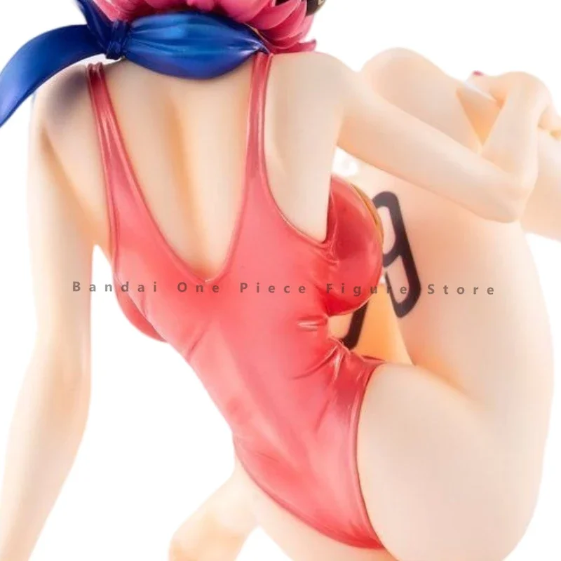 Bandai One Piece Mega House Vinyl Smoke Reiju Figuras de Ação, Brinquedos de Animação, Modelo de Anime Original, Colecionador Genuíno, Passatempo em Stock