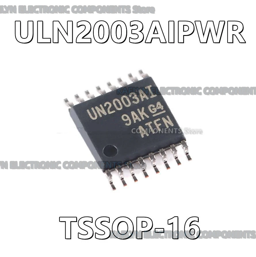 20Pcs/lot ULN2003AIPWR UN2003AI Power Switch/Driver 1:1 Darlington 500mA 16-TSSOP