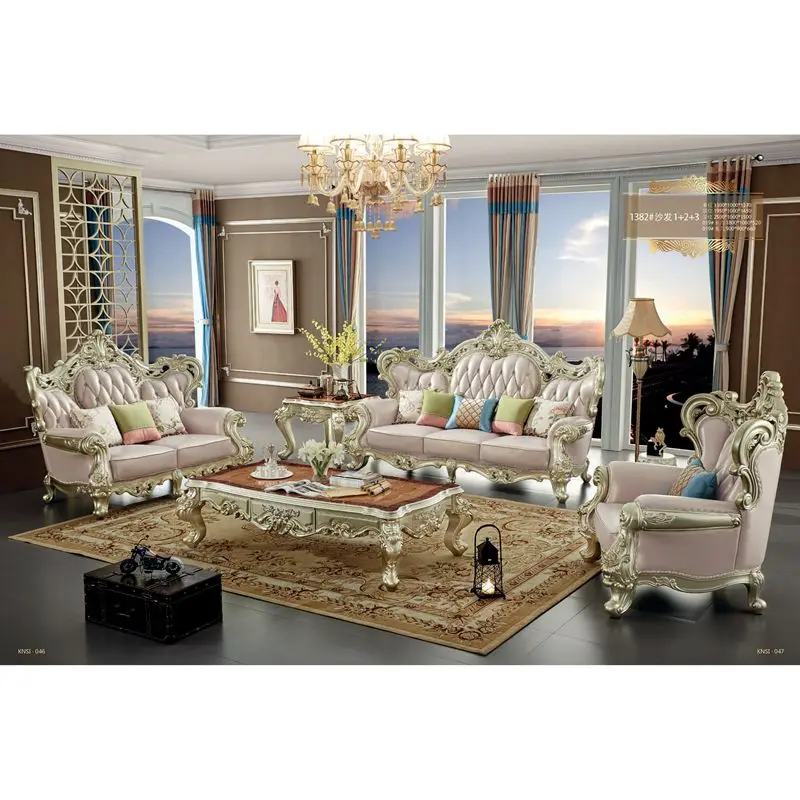 For Wood Home Furniture Sofa Set Cheap Modern Real Wood Living Room Luxury Sofas European Style Living Room Modular Couch Corner