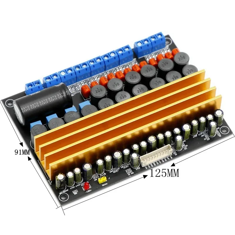

2025 5.1 TPA3116 Amplifier Audio Board 6 Channel 50W*4 Surround 100W*2 Bass Speaker Amplifier