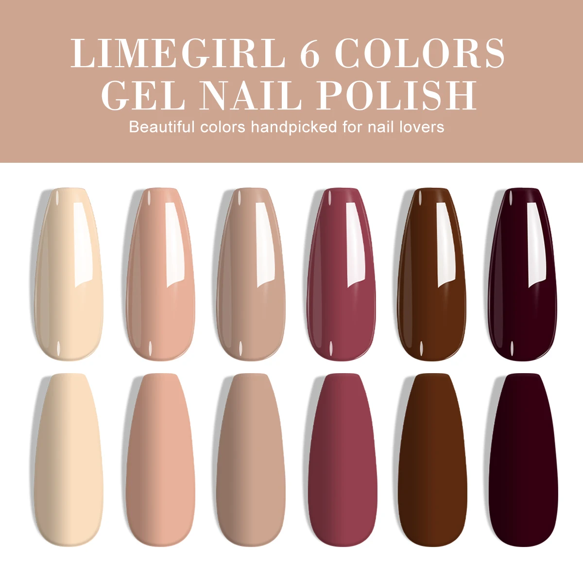 Gel Nagellak Set 6 STKS 8 ML Glitter Art Gel Vernis met Basislaag Toplaag en Sneldrogende UV Lamp voor Manicure Salon Gereedschap