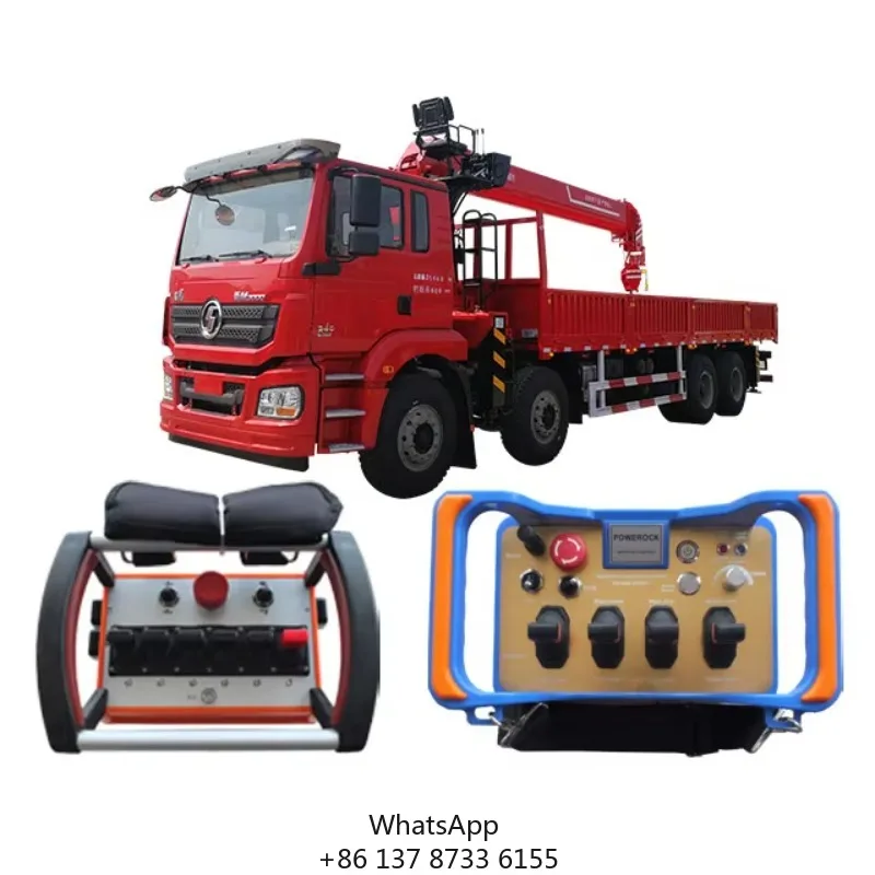 

The Radio Wireless Proportional Remote Control For Crane Truck 6 Function Proportional Crane Truck Remote Controls Use Excavator