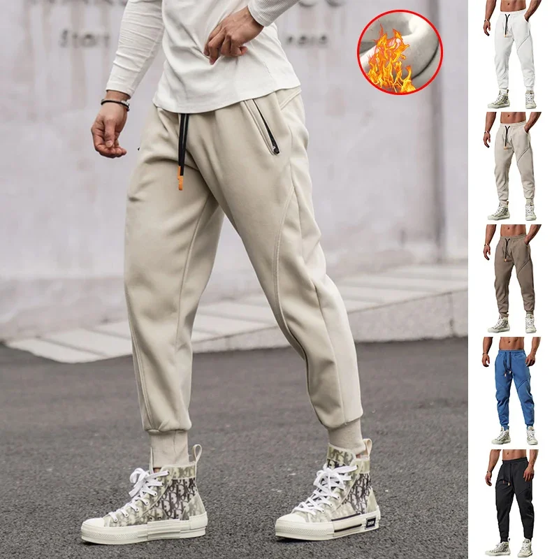 

Winter Men Thermal Pants Sport Jogging Gym Training Trousers Crossfit Sweatpants Trackpants Joggers Sportswear