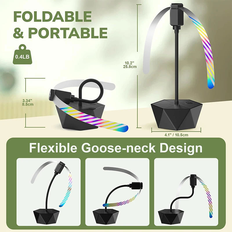 

4pcs Fly Fans Tables Effective Fly Repellent Fan Keeps Flies Away With Soft Blades USB Picnic BBQ Party For Restaurant Kitchen