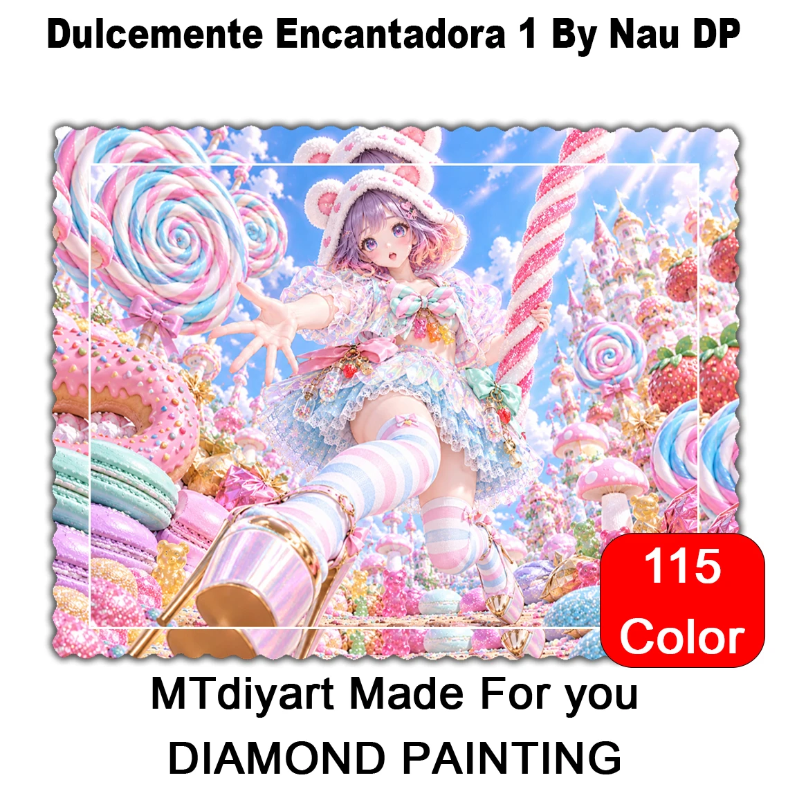 Dulcemente Encantadora 1 By Nau DP 115 Colors 50x70 70x100 Diamond Painting - AliExpress 15
