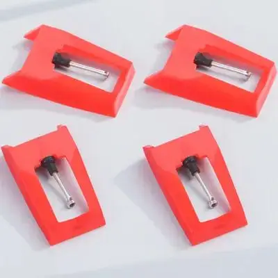 

4 Pcs Stylus Needle Phonograph Attachment Turntables Replacement Needles for Record Player Gramophone