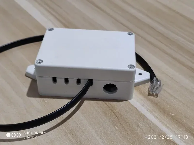 Disponibile Stazione meteorologica IOT 51WS5 Alimentatore 24V Supporto Rete dati server IOT Direzione totale della velocità del vento e pioggia