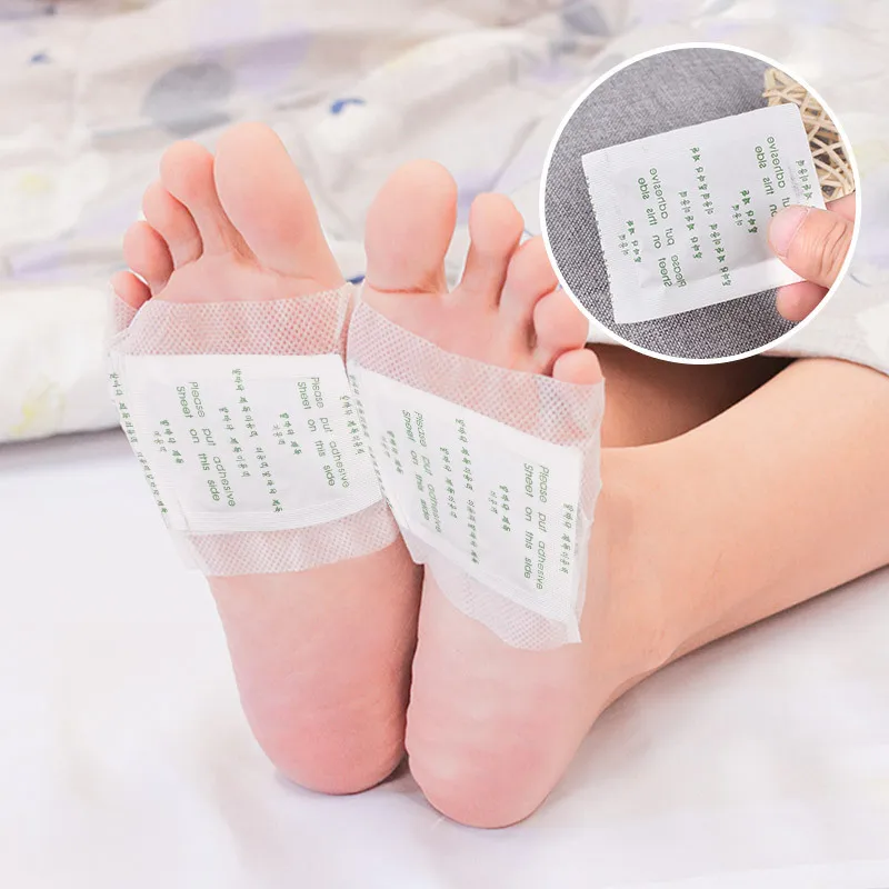 10/20/50pcs Detox Foot Patches Ginger Cleansing Foot Pads Remove Dampness Toxins Relieve Stress Improve Sleep Body Foot Care