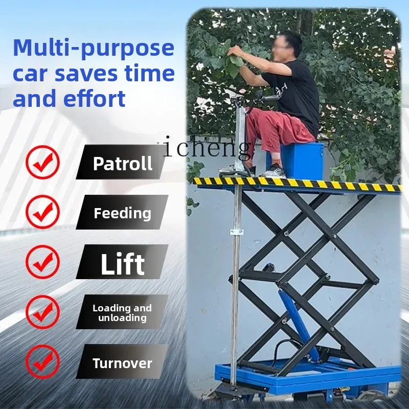 

electric inspection and observation vehicle electric four-wheeler low-speed loading and unloading truck