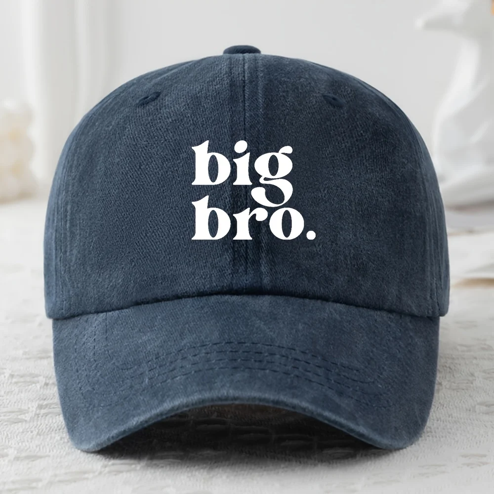 A Unisex Classic Washed Vintage Baseball Cap for Boys and Girls Aged 6-12, Featuring Printed Designs. Suitable for Outdoor Leisu