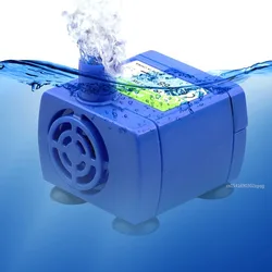 Pompe distributrice d'eau précieuse pour animaux de compagnie, prise USB, lumières ou sans lumières LED, adaptée à la rocaille, à la fontaine, au poisson, 5V