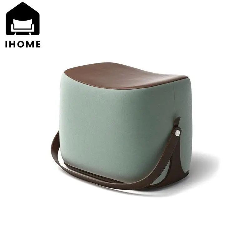 IHOME Saddle Stool Ins Portable Simple Shoe Changing Stool Fashion Creative Home Wear Shoe Stool Foot Wear Shoe Stool Foot Stool