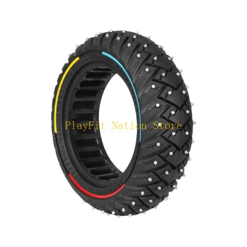 

242F утолщенная резиновая бескамерная шина, шипованная взрывозащищенная внедорожная шина для снежного поля