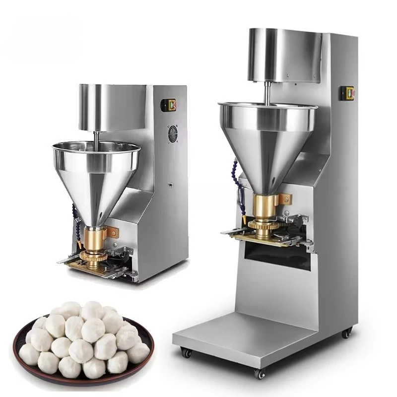 Fully Automatic Stainless Steel Meatball Making Machine Stuffed Fish Ball & Chicken Beef Ball Forming Machine Meat Product Maker