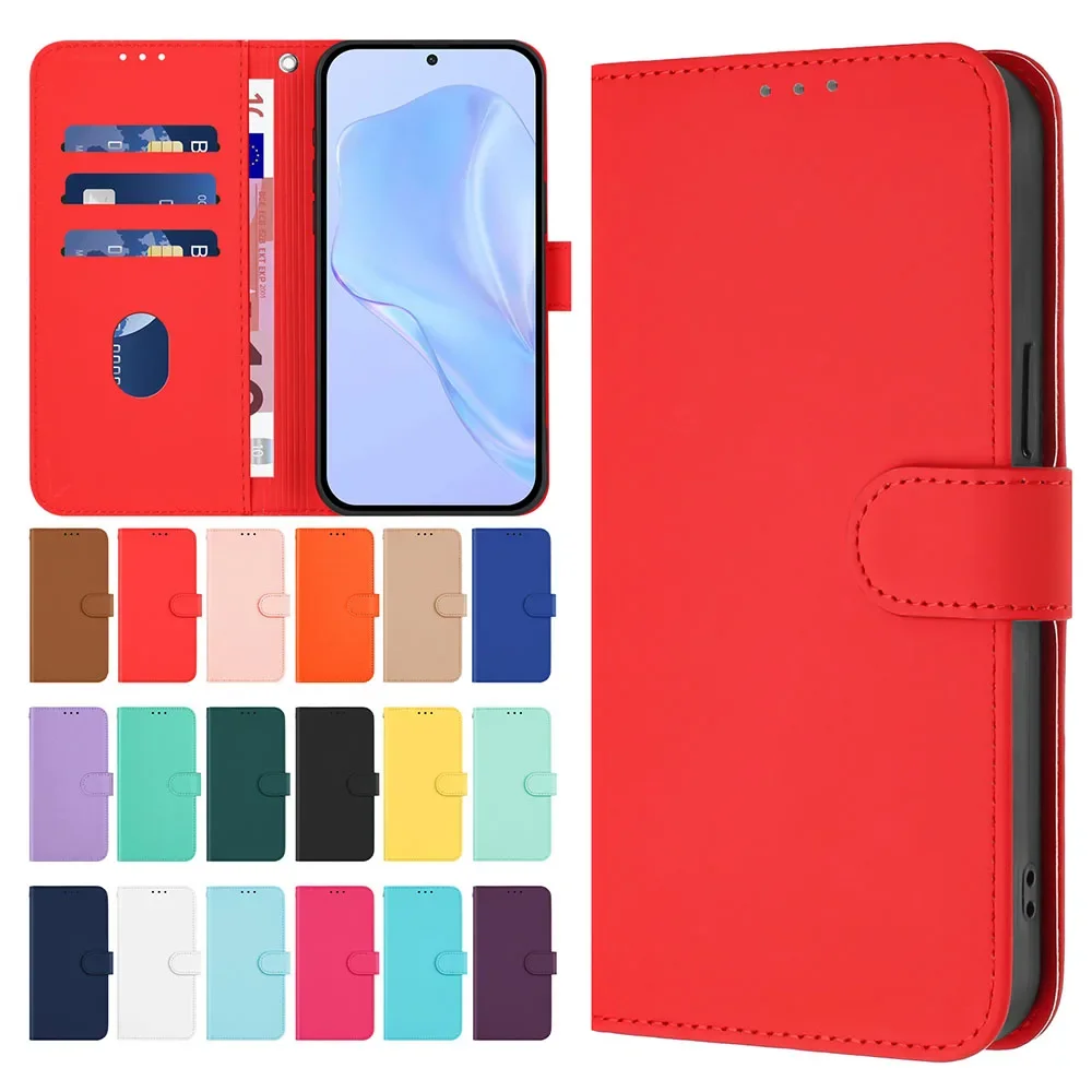 Wallet Magnetic Flip Leather Case For TCL 201 303 305 306 403 405 406 408 30 XL 30 XE 30Z 30T 40 SE 40T Stand Phone Back Cover