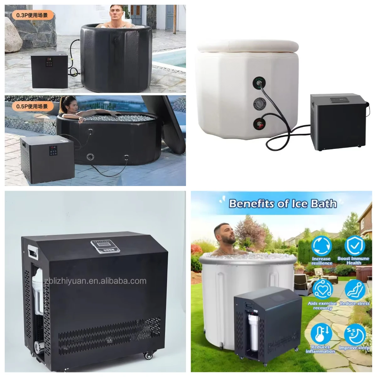 

Охладитель для холодных ванн 0.8HP (0.8 л.с.)