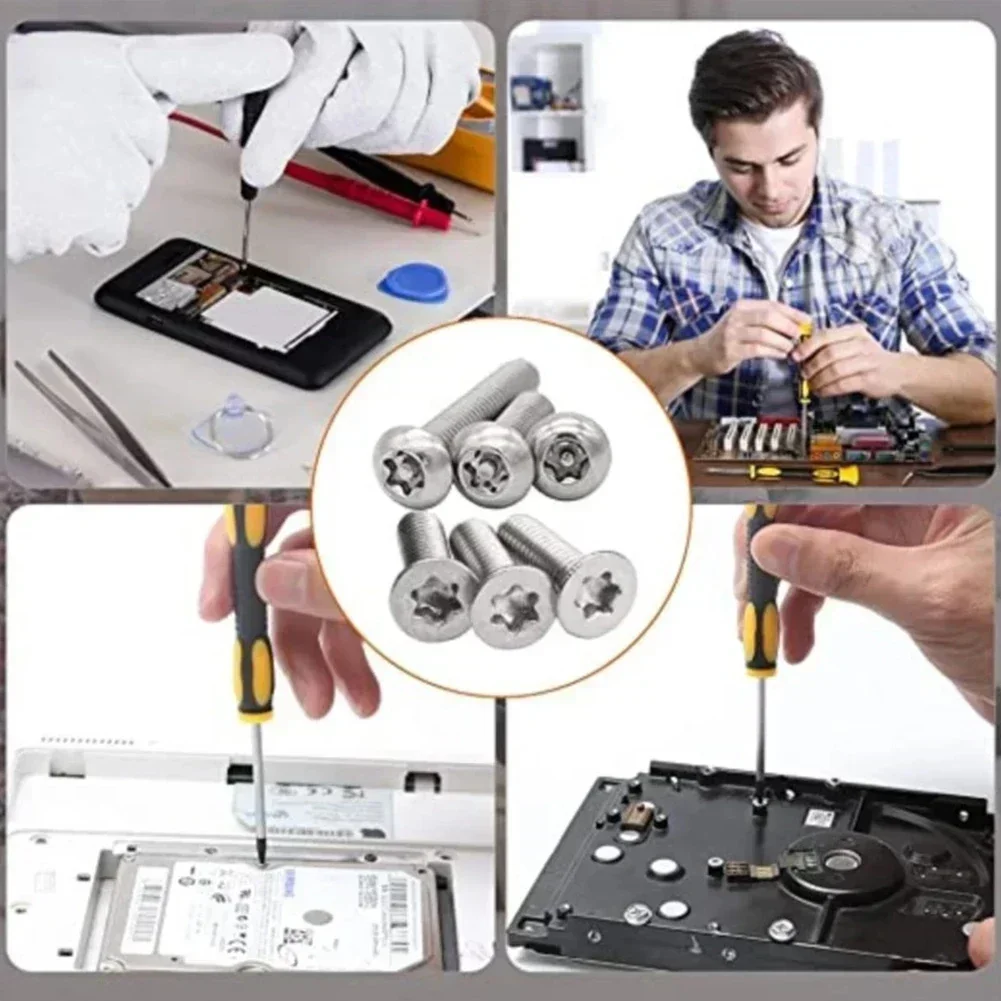 7Pcs T3-Precision Screwdriver Set T7 T8 With Hole Screwdriver For Controllers Small Cutter Mobile Phone Removal Tool
