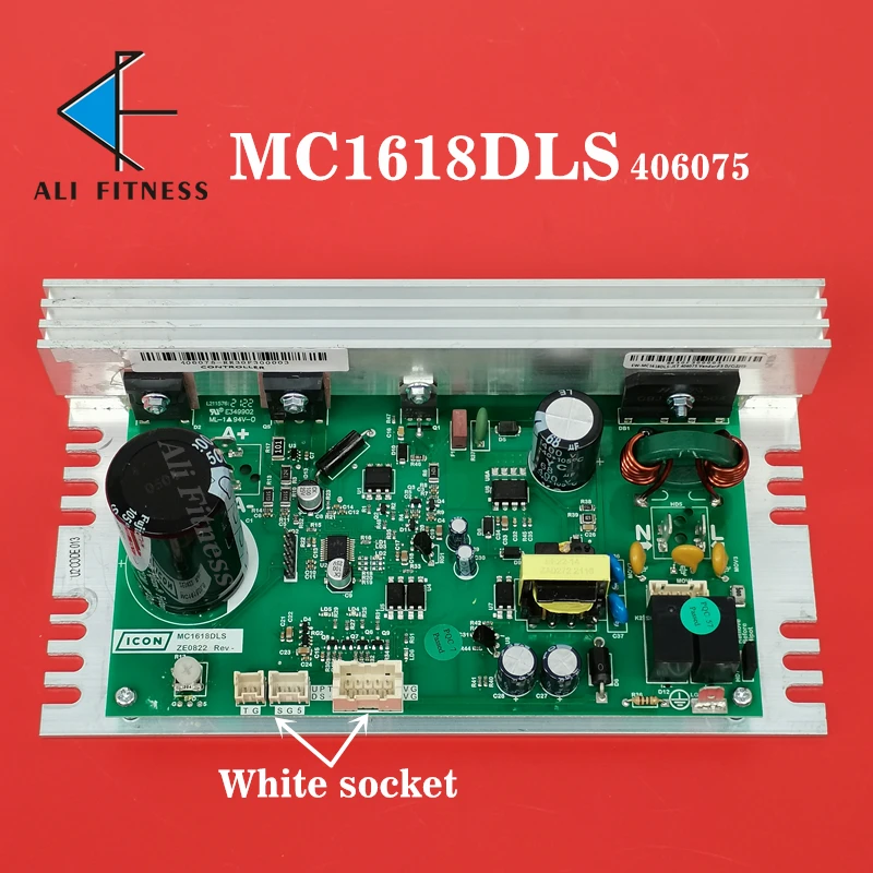 Controlador de Motor de cinta de correr MC1618DLS 406075, placa de Control inferior, controlador de placa de circuito para ProForm NordicTrack, cinta de correr para gimnasio