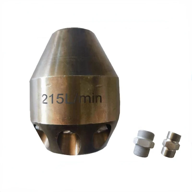 

M22/M36 1.5kg Mine High-pressure Cleaning Vehicle Quenching Nozzle 135-350L/min Sewage Dredging and Dredging Ceramic Core Nozzle