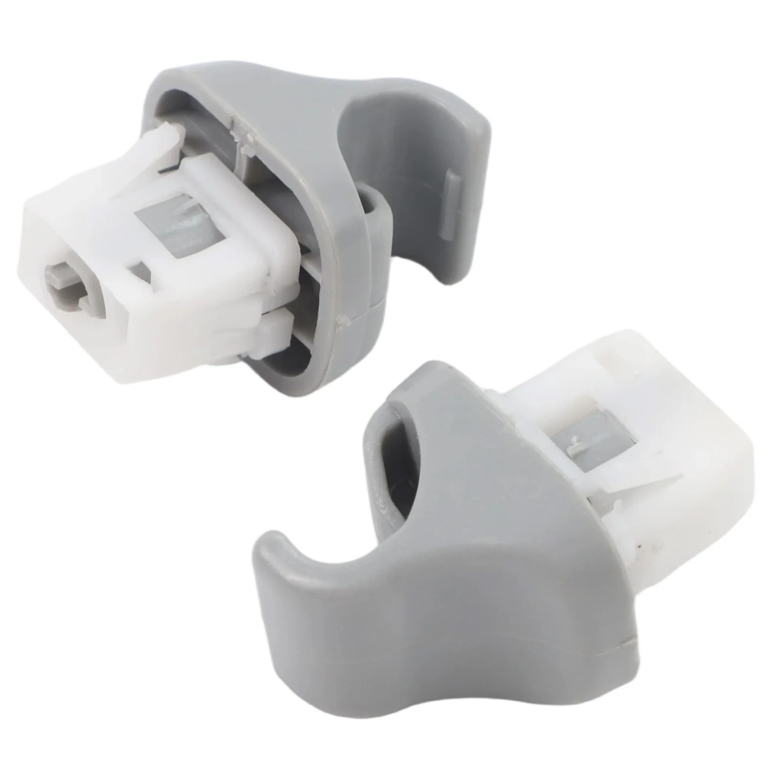 Sun Visor Support Sun Visor Clip Car Interior Plastic Material Direct Replacement Easy Installation Enhanced Stability Grey