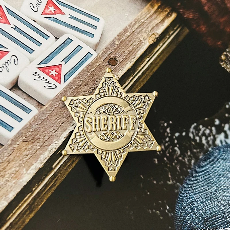 Sheriff Badge Hexag…